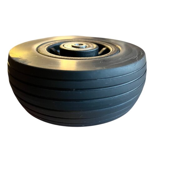 Pride 5" x2" Solid Casters For Quantum Q6 & Jazzy Evo 613 Sold As Pair - Picture 3 of 5